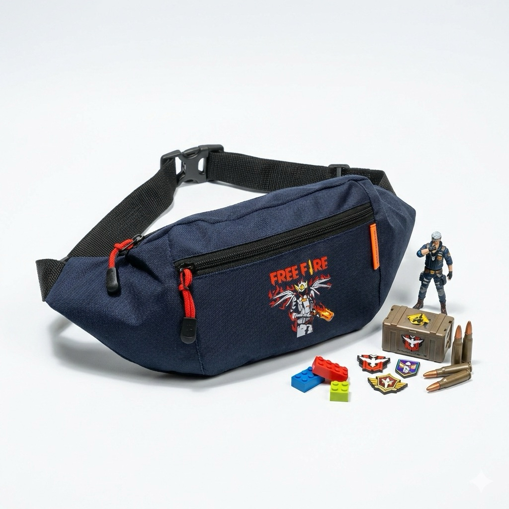 Tas Pinggang Anak Laki Laki Motif Keren Forst Diamond Sprunky FF