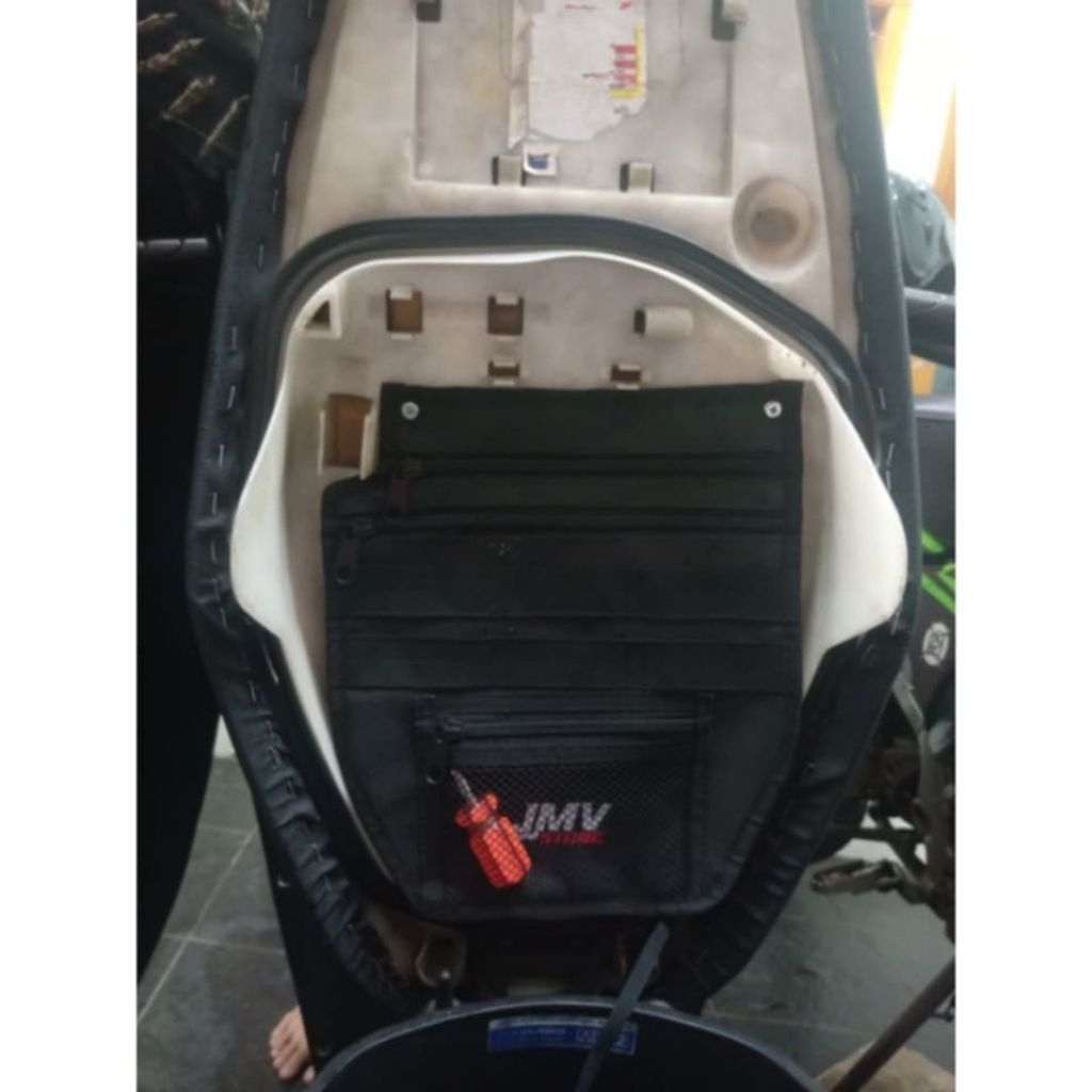 TAS JOK MOTOR VARIO KZR VARIO 125 OLD TAS ORGANIZER JOK MOTOR  AKSESORIS MOTOR TAS PERKAKAS TAS ALAT