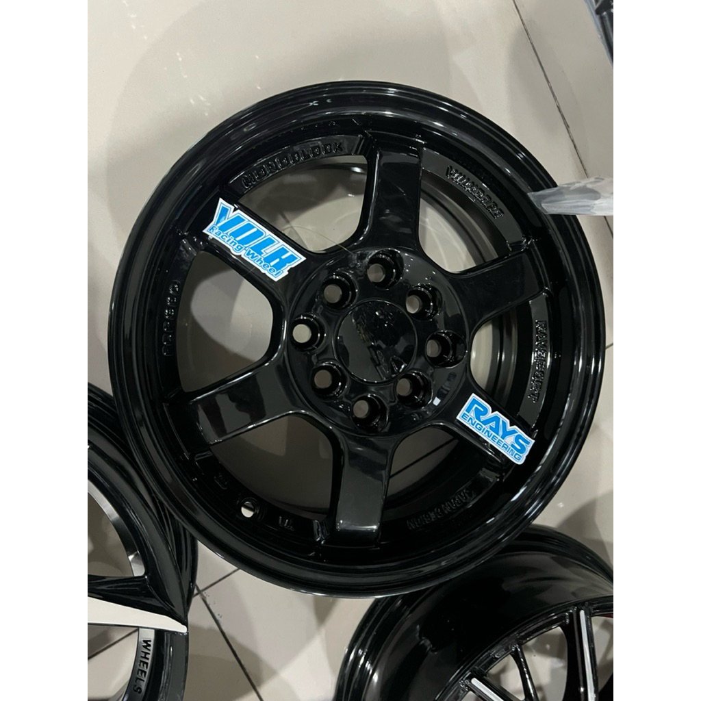 Velg Mobil Racing Ring 14 Volk Rays Te37 Brio Agya Calya Picanto Mirage Wagonr Avanza Xenia Evalia
