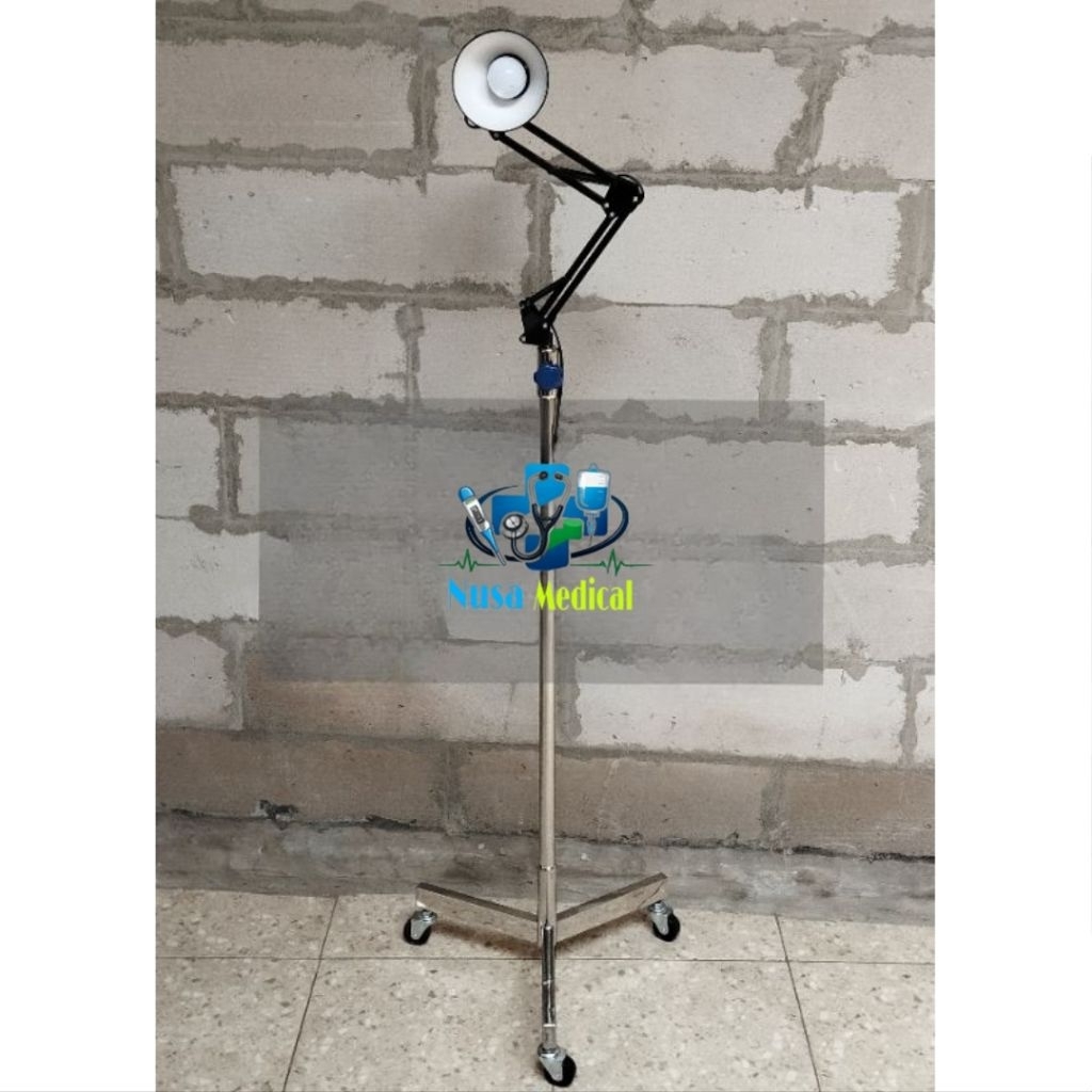Lampu sorot STAINLESS STEEL| Lampu Tindakan Medis | Lampu Klinik Medis | Lampu tindakan stainless