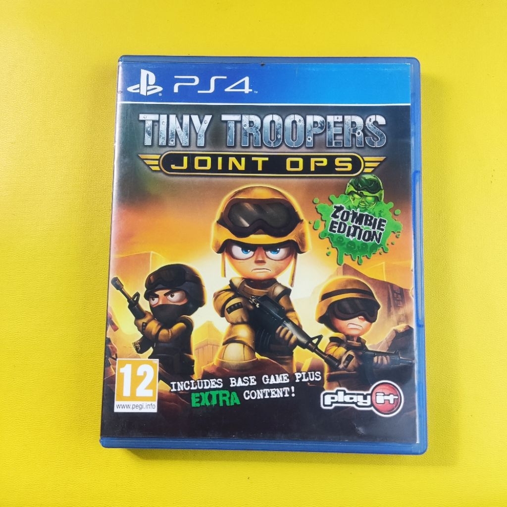PS4 Tiny Troopers (Rare langka) joint ops BD Kaset Game PS 4 PlayStation