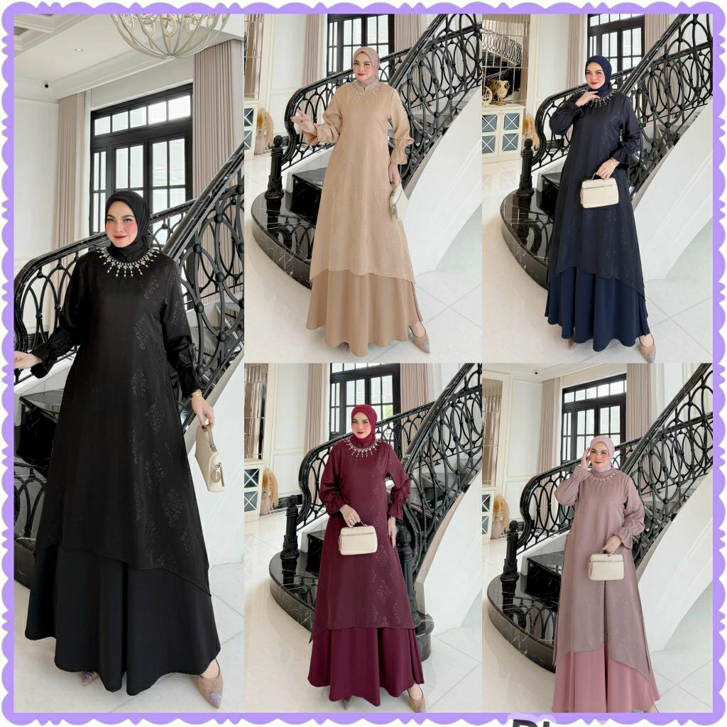 BAJU MUSLIM BRANDED/BAJU MUSLIM MEWAH ORIGINAL/GAMIS MEWAH ELEGANT/GAMIS MUSLIM BRANDED