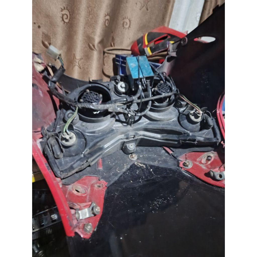 lampu depan set cbr old