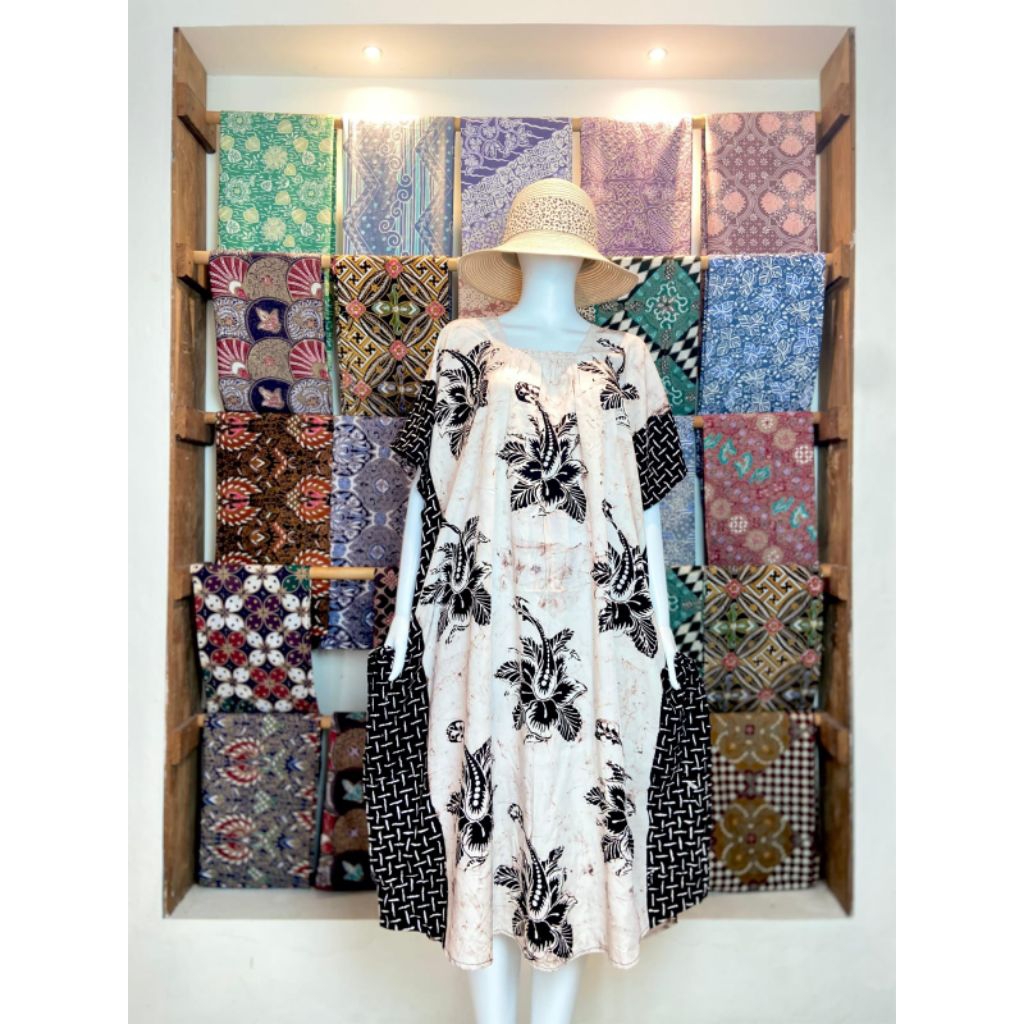 LASTRI Daster Lowo Dada Karet Ld 140 Pb 115 Rayon Premium Jumbo Non Busui Wulu Batik