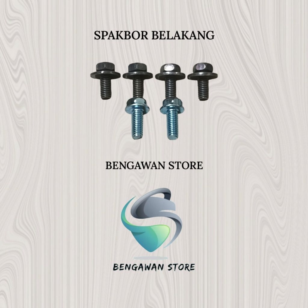 Baut Fullset Cover Bodi Body Spakbor Belakang Honda Supra GTR 150 FI PGM-FI