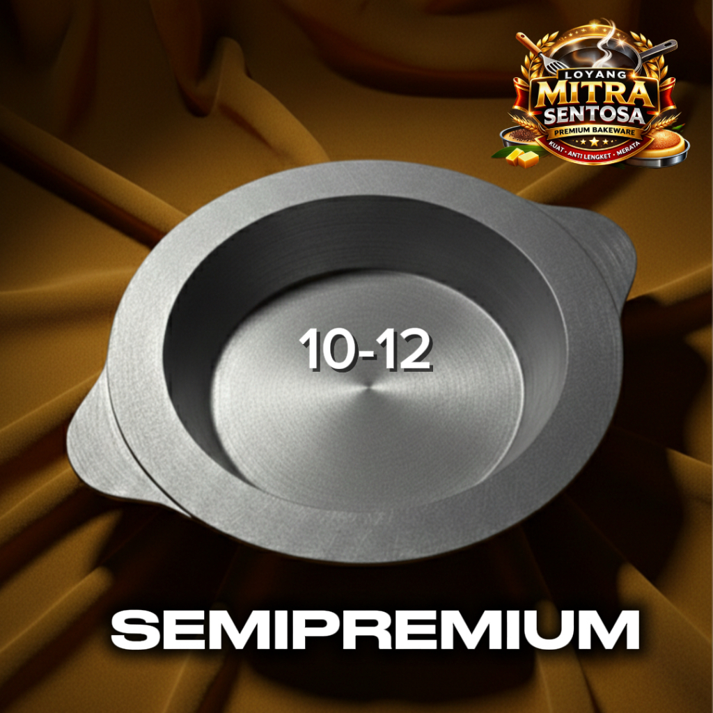 Loyang Marbak Mini Baja Cor UK 10-12 / Loyang Martabak