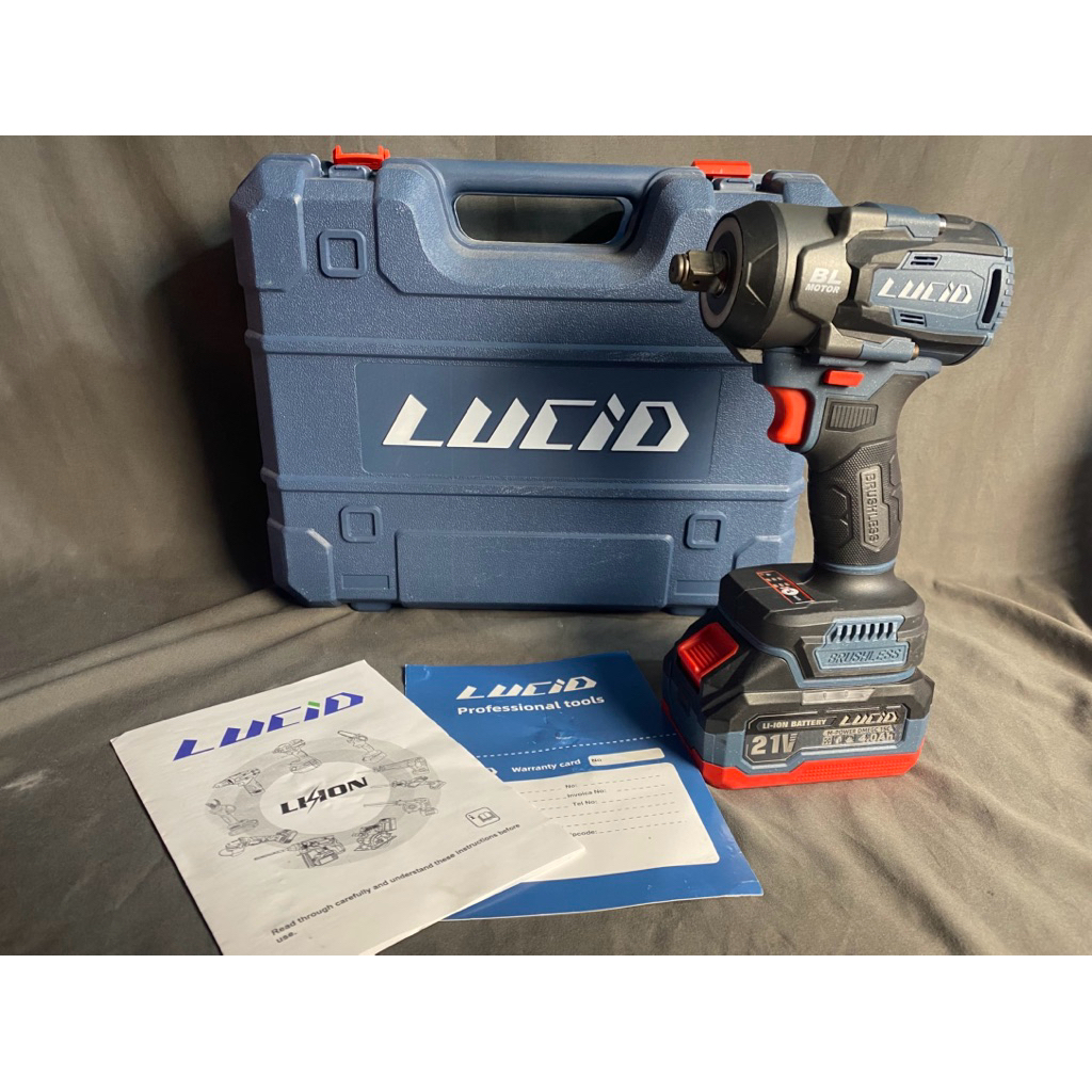 Impact Wrench Lucid LH500 600Nm full set like a new ex review