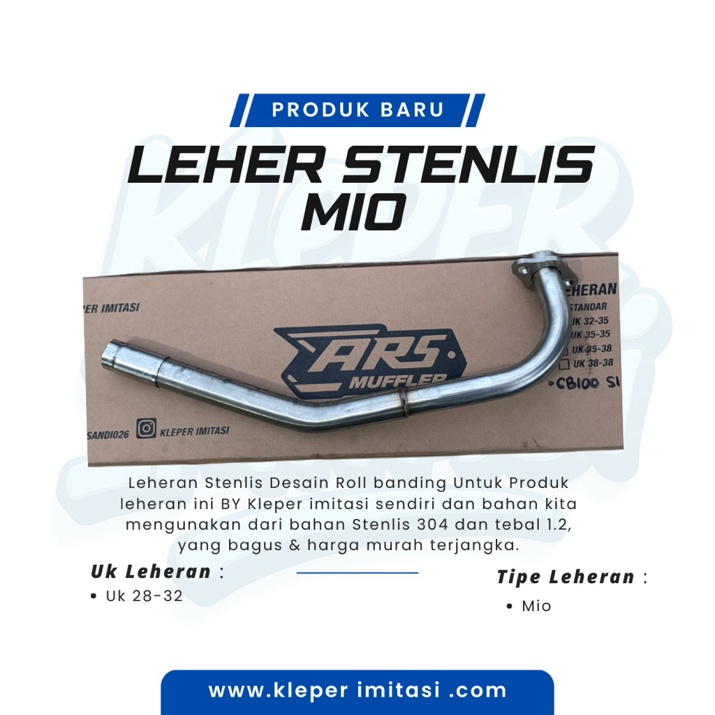 Leher Stenlis Mio uk 28-32 By Kleper imitasi