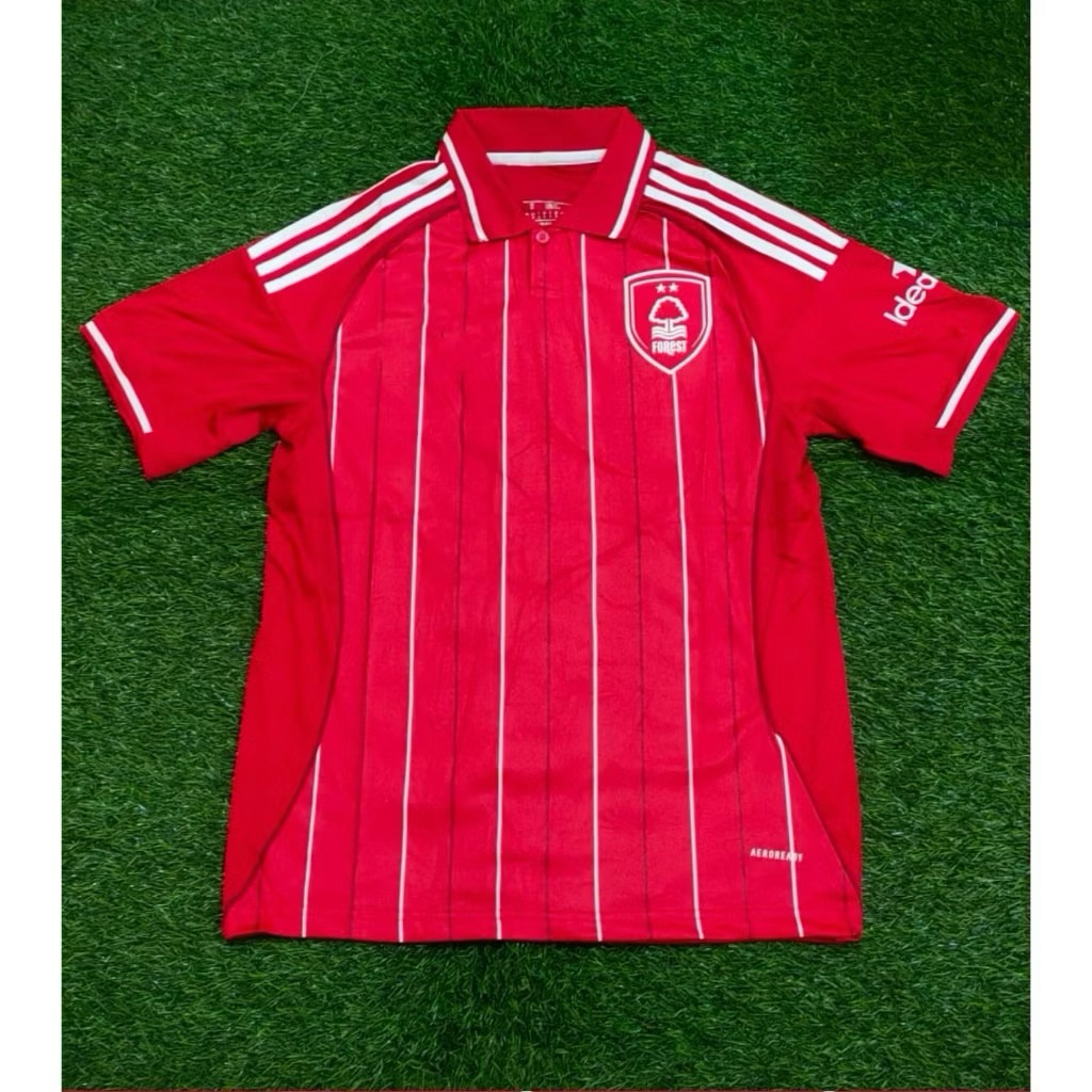 Jersey Nottingham Forest Home 2025 2026, Baju Bola Terbaru High Quality