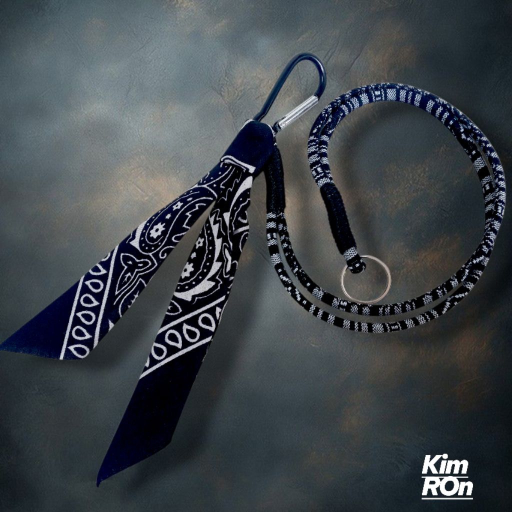 Tali Dompet Pria Keren Tenun Etnik Batik Nusantara Ganci Bandana Slayer Pengaman Dompet Rantai Dompe