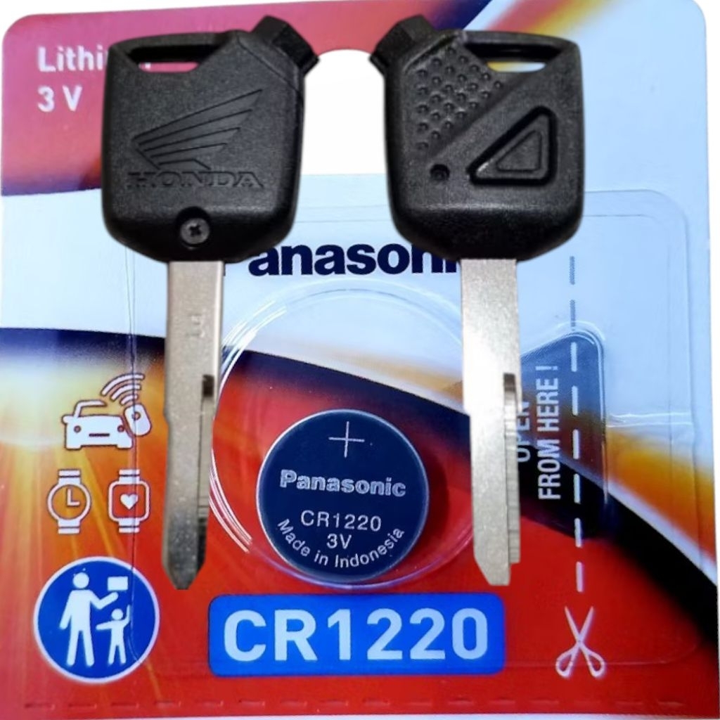 Baterai kunci Remote Scoopy old Th2014.2015.2016 Asli Awet