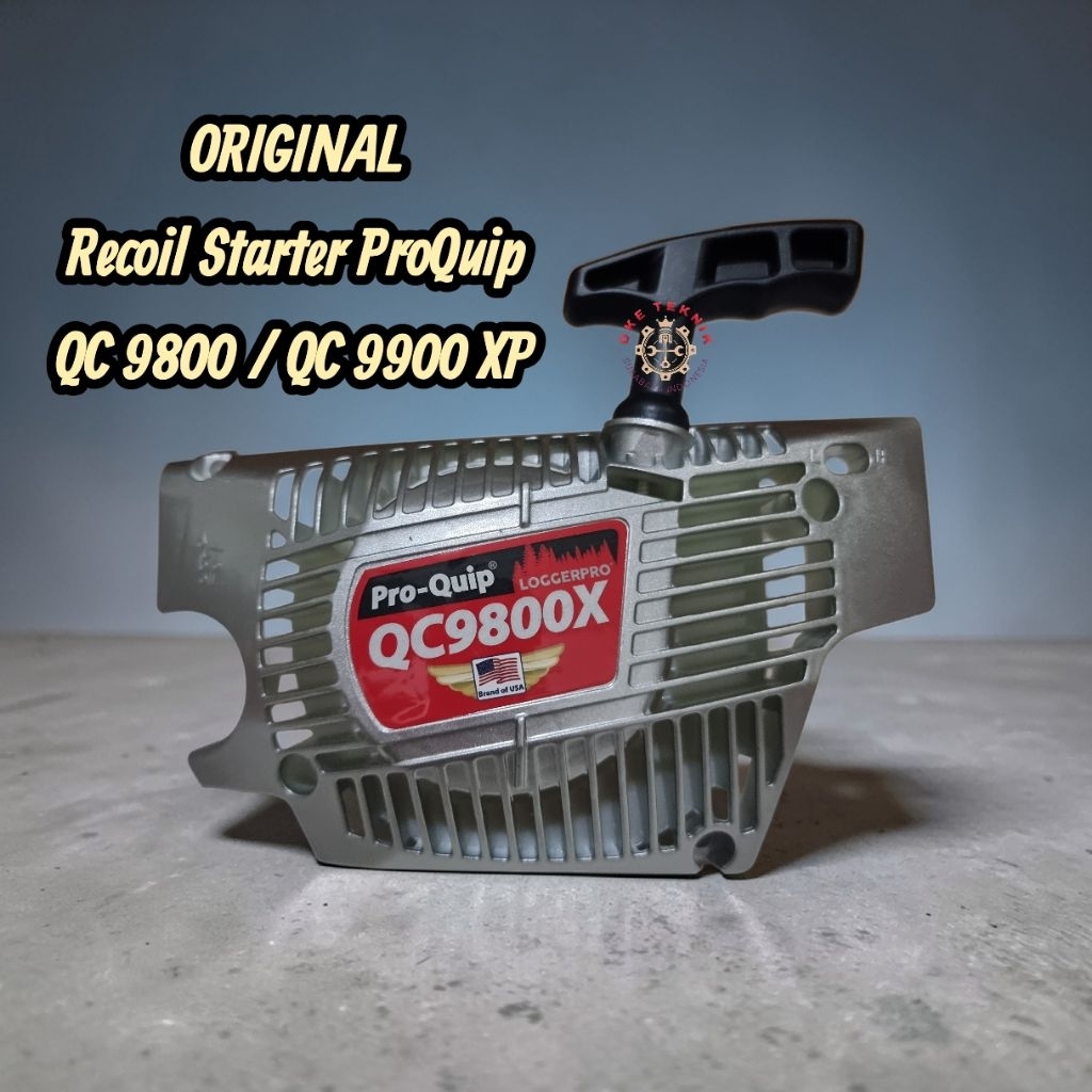 Original Recoil Starter / Starter Assy ProQuip QC9800X & QC9900X – Engkol / Kap Starter Chainsaw Asl