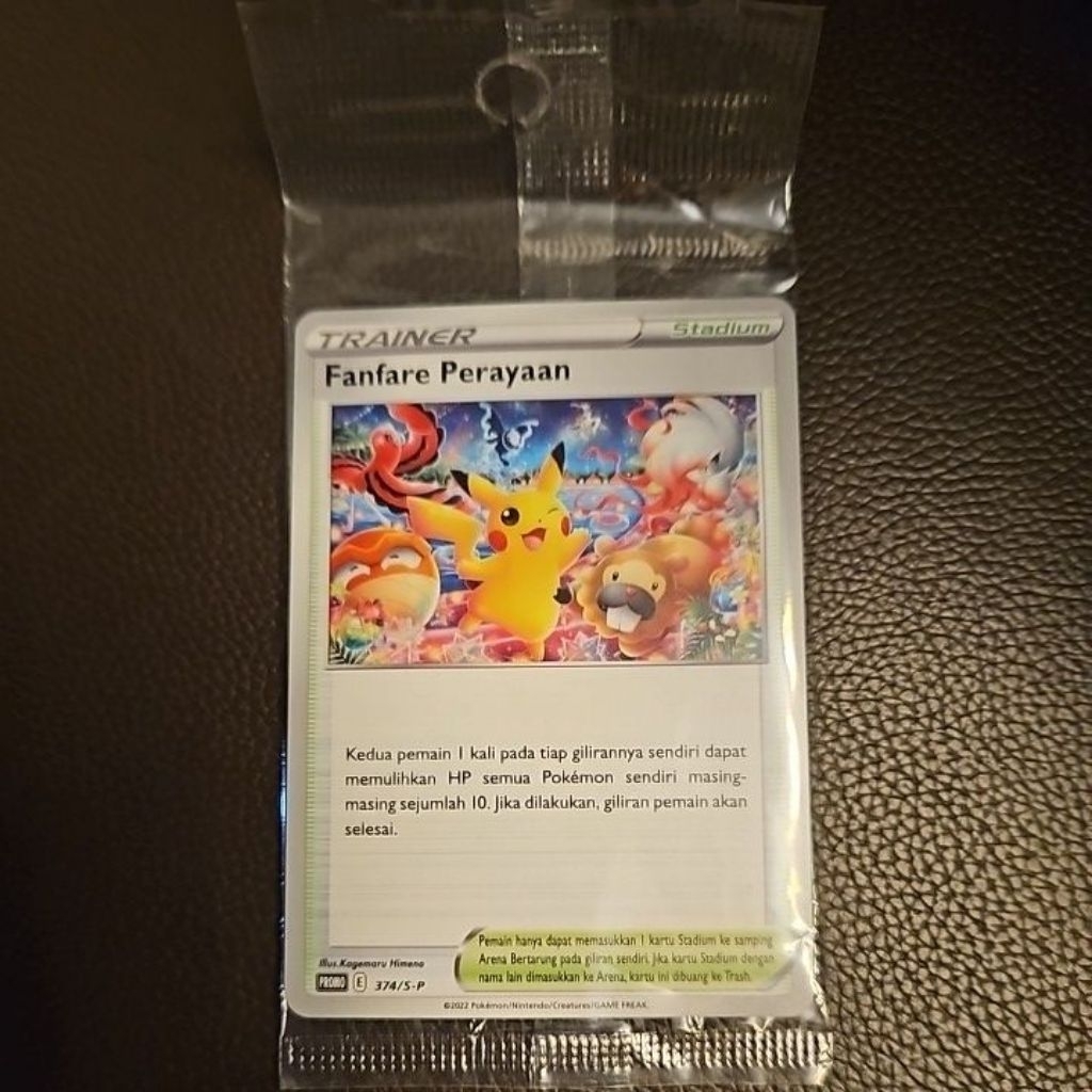 kartu Pokemon Fanfare Perayaan