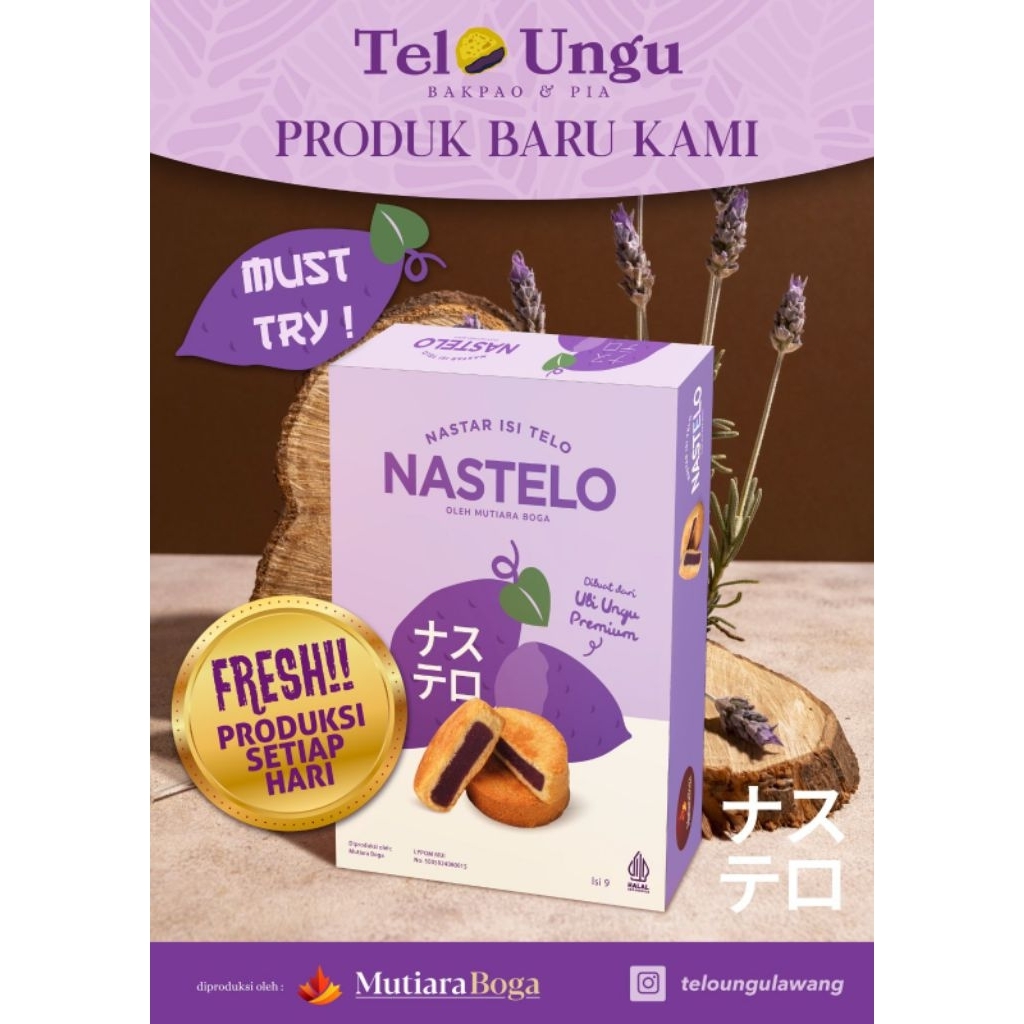 Nastelo Nastar Telo Premium - oleh oleh khas Malang