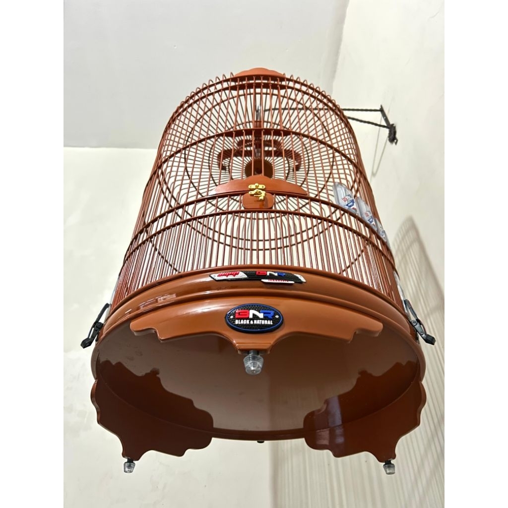 SANGKAR MURAI NATURAL & BLACK BNR FEAT SMMI PVC RUJI BAMBU NO 2