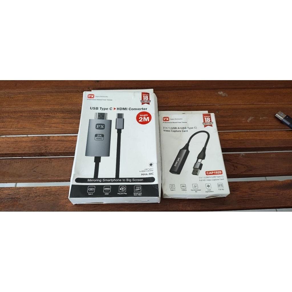Video capture card & kabel MHL