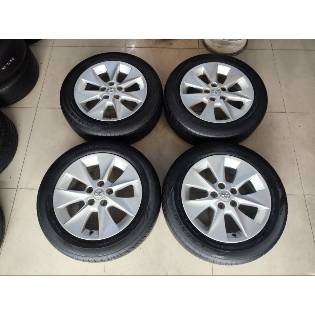 velg oem alphard ring 17 5x114 velg saja tanpa ban