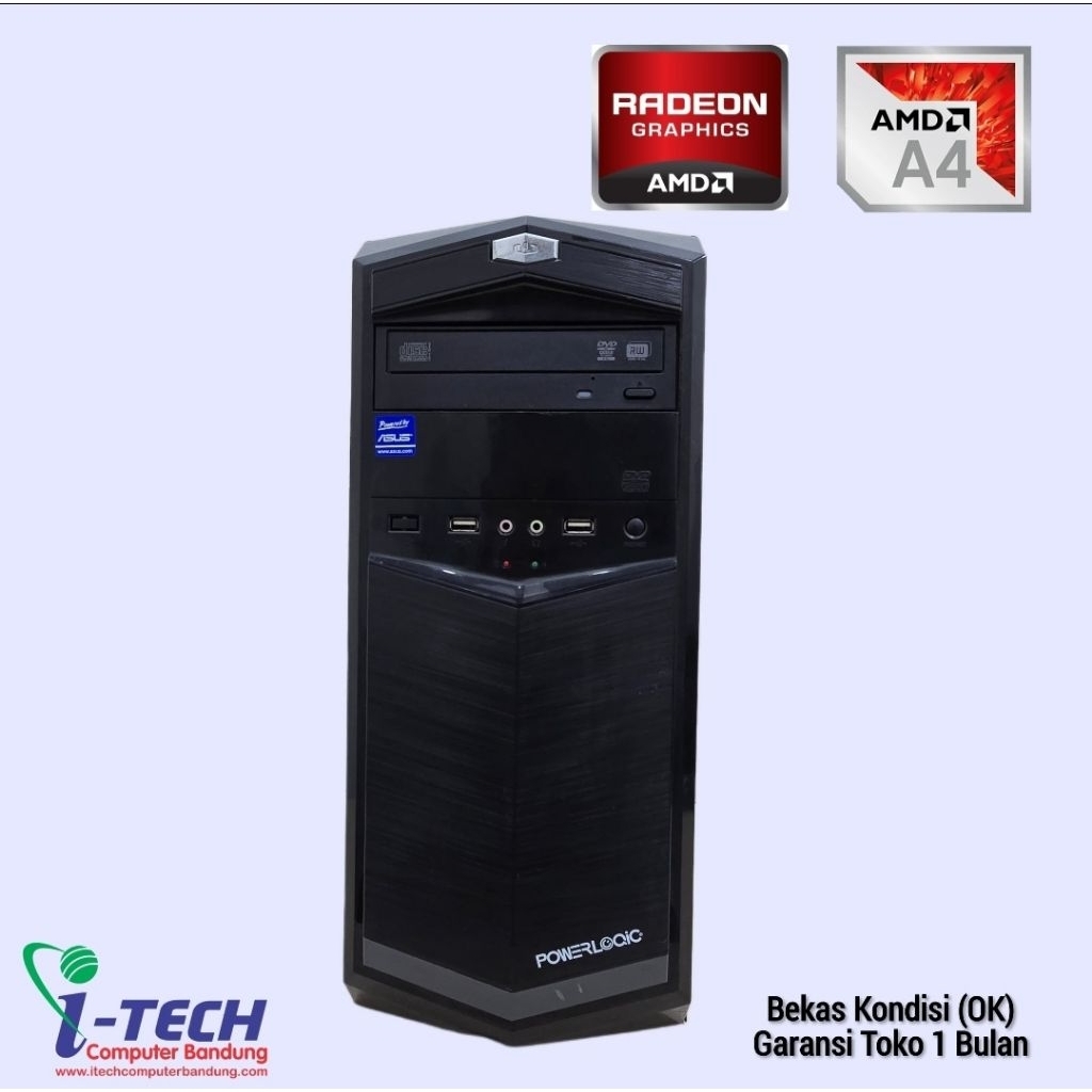 CPU RAKITAN CORE i7-2600 | i7-860 | AMD A4-4000 AVU | i5-4460 RAM 8GB HDD 500GB / SSD 128GB