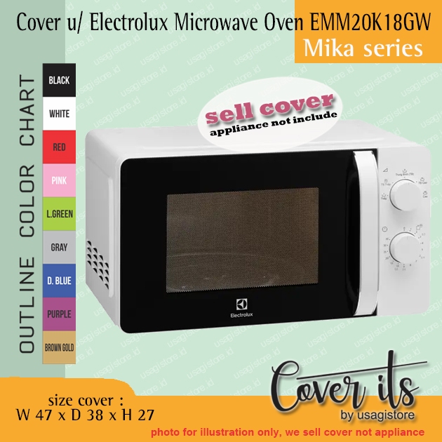 COVER UNTUK ELECTROLUX MICROWAVE OVEN EMM20K18GW