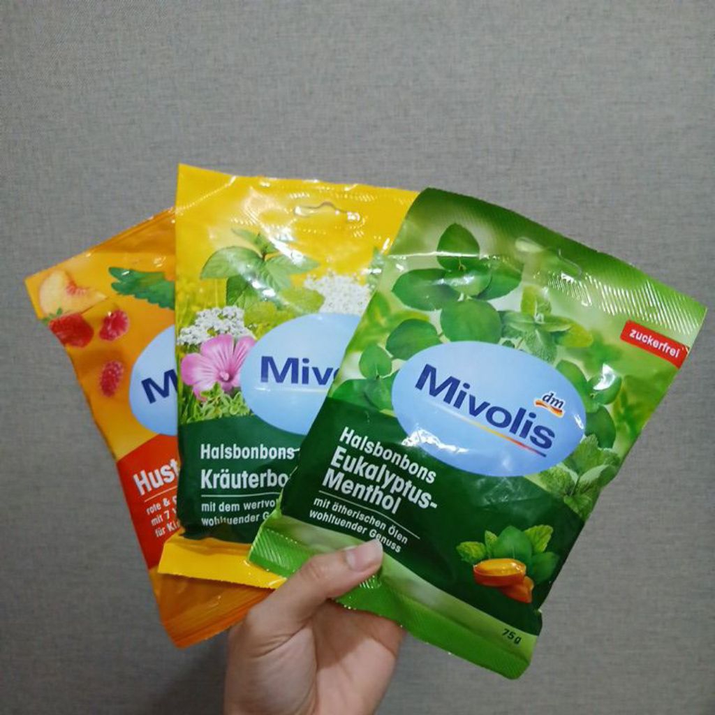 Mivolis Candy Eucalyptus Menthol, 75gr