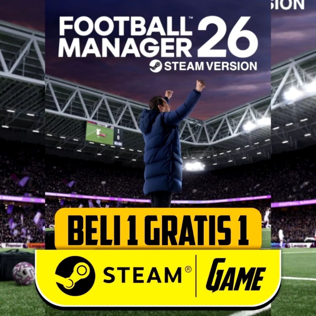 FOOTBALL MANAGER 26 GAME ORIGINAL STEAM PC/LAPTOP