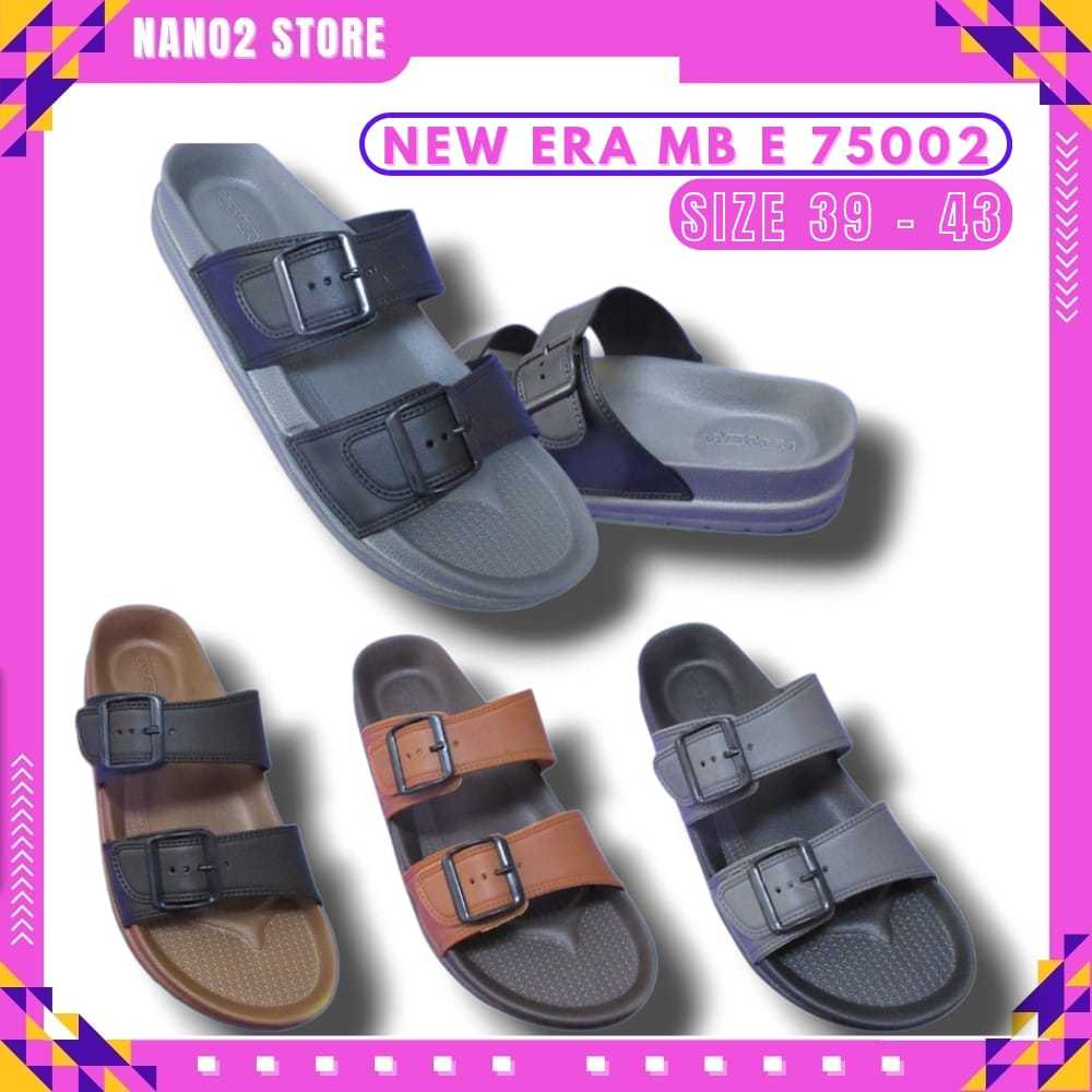 New Era Profound MB-E 75002 Sandal Selop Pria Casual Nyaman Dipakai