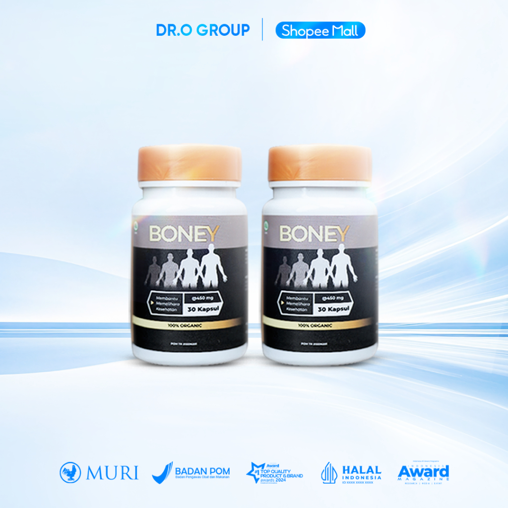 Dr O - Boney/Kapsul Peninggi Herbal (Bundling 2)