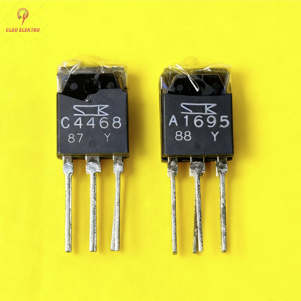 TRANSISTOR TR A1695 C4468 TR POWER A 1695 C 4468 TRANSISTOR FINAL AUDIO ASLI ORIGINAL