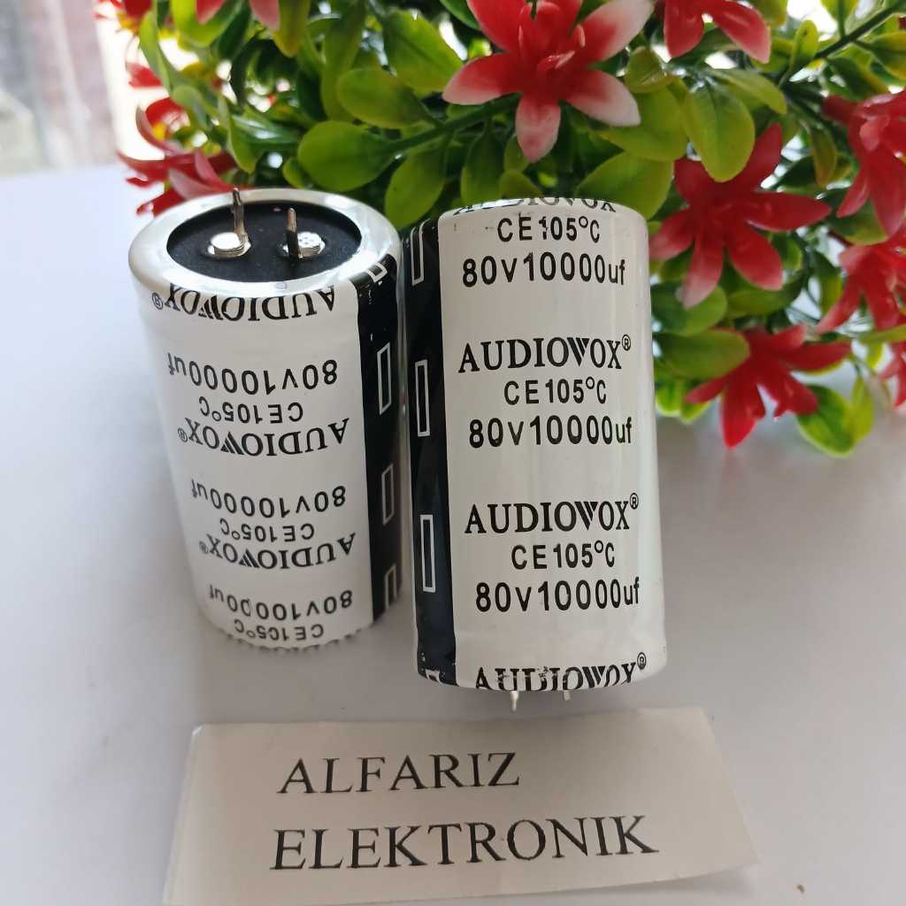 Elco Audiovox 10000uf 80v
