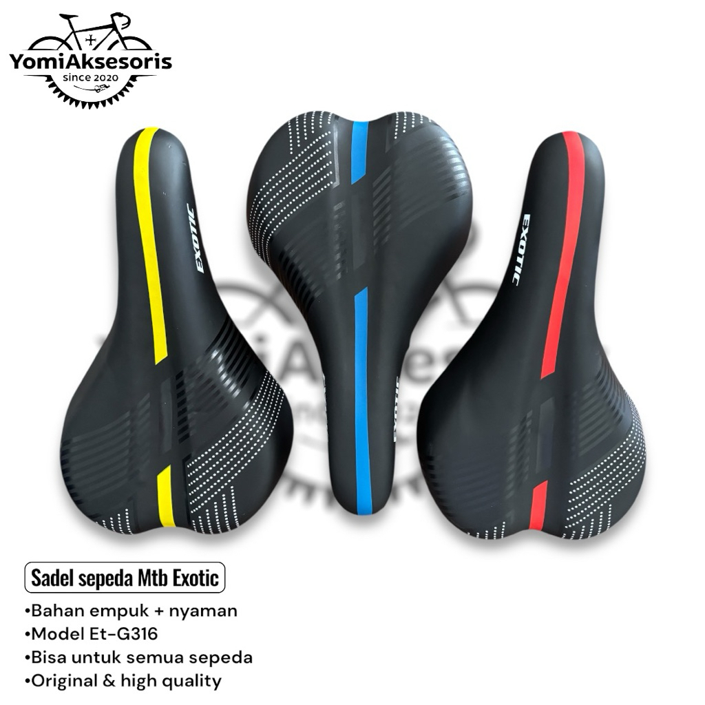 Sadel sepeda MTB exotic dan Pacific