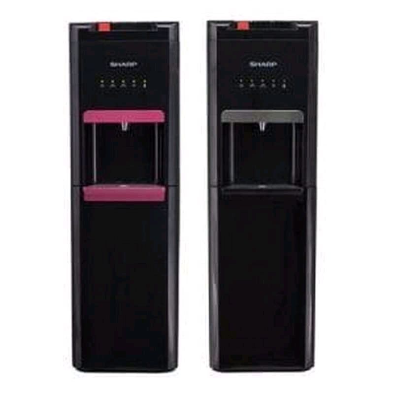 Dispenser galon bawah Sharp SWD-66EHL-BP/BS Galon bawah SWD 66 EHL