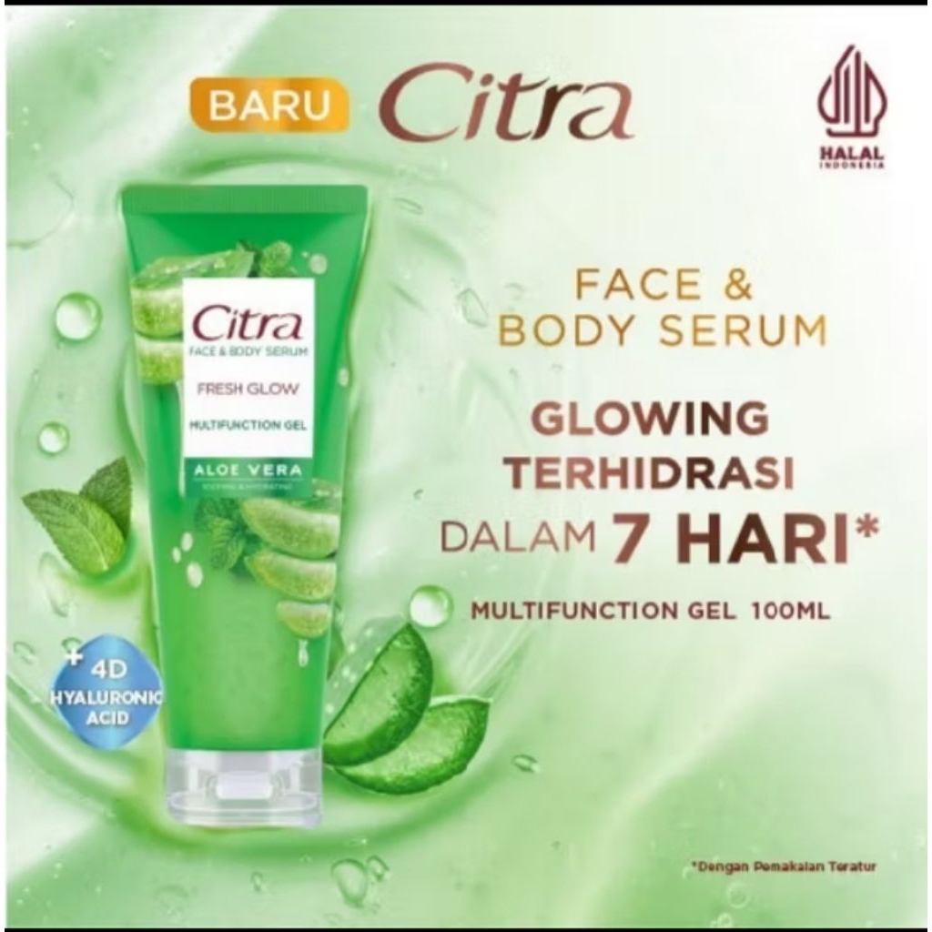 Citra Face & Body Serum Fresh Glow 100ml