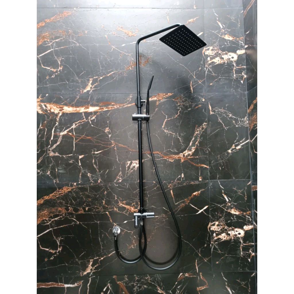 GRANIT HITAM MATT 60X120 HITAM SERAT EMAS