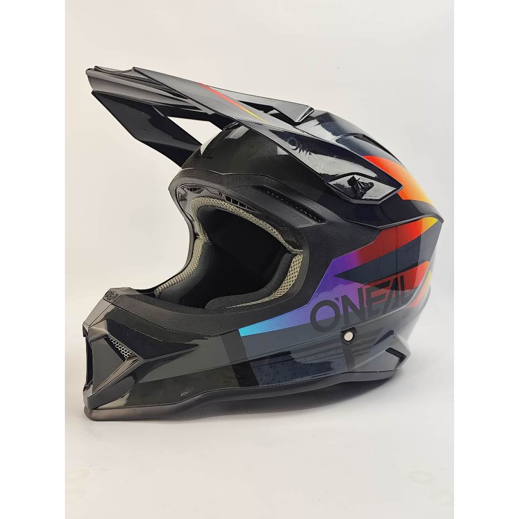 Helm Oneal 1 SRS Race Black Multi New 2026 Helm Trail Motocross