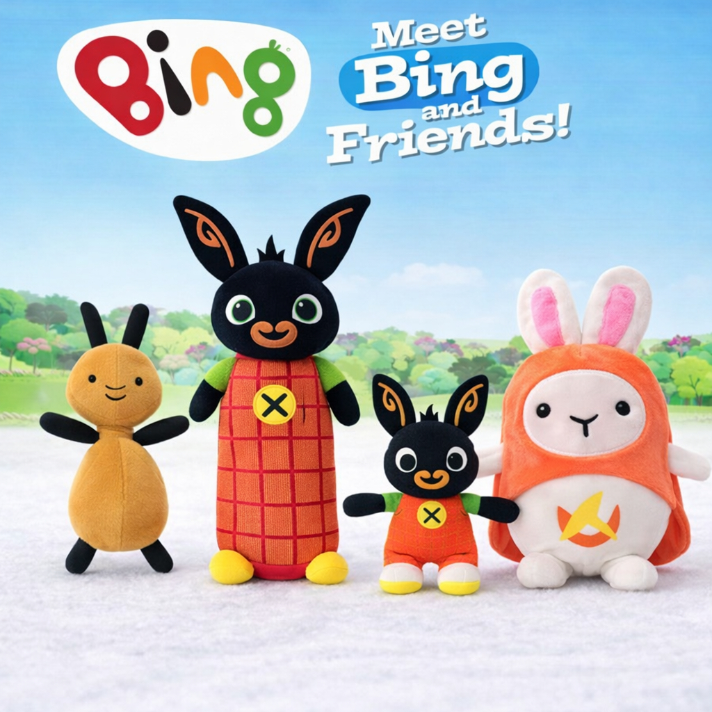Boneka Kelinci BING | FLOP | BUNNY ORENS Super Lembut  | Full Dacron | Bantal Peluk Anak Aesthetic &