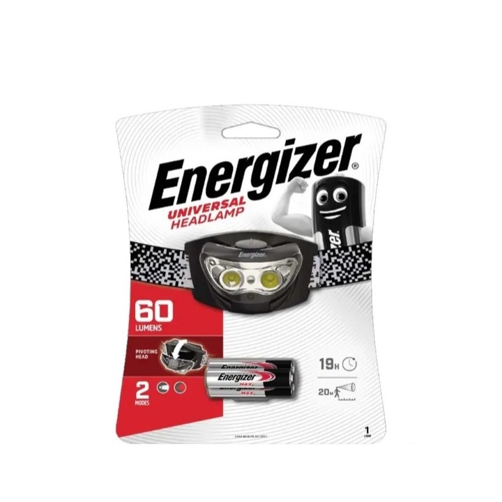 Headlamp Energizer 60 Lumens Headlight Senter Kepala Energizer