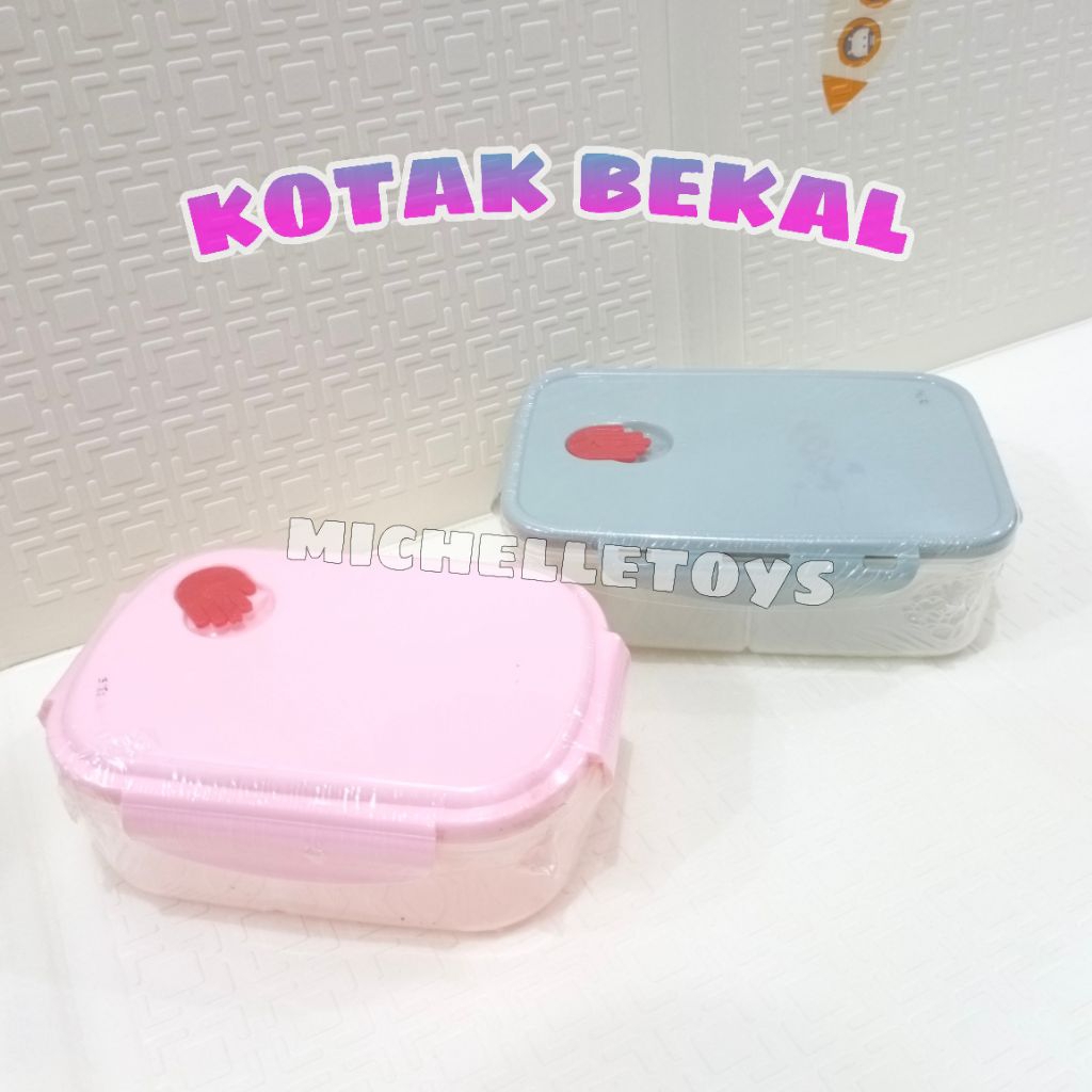 Set Tempat Makan dan Botol Minum Anak Kotak Makan Bekal