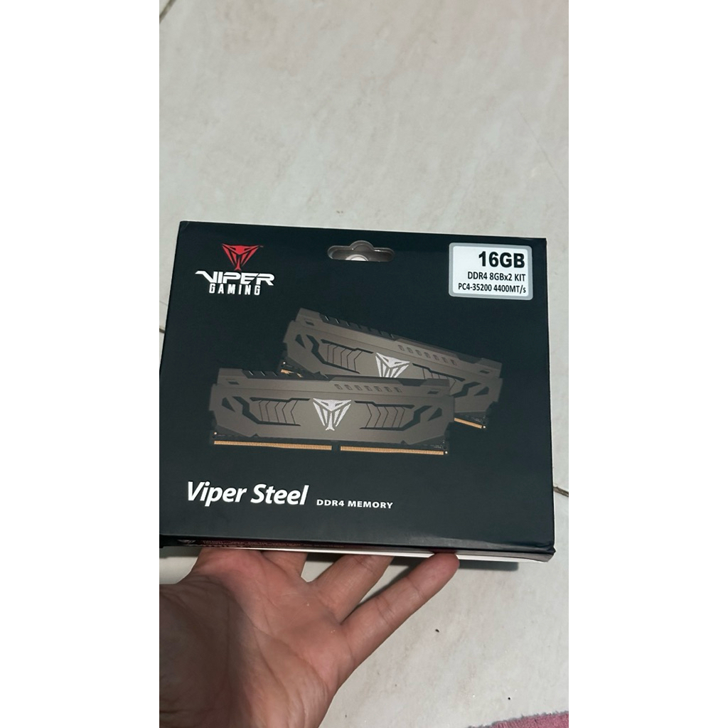 Ram DDR4 16gb (2x8gb) 4400Mhz | Viper Steel