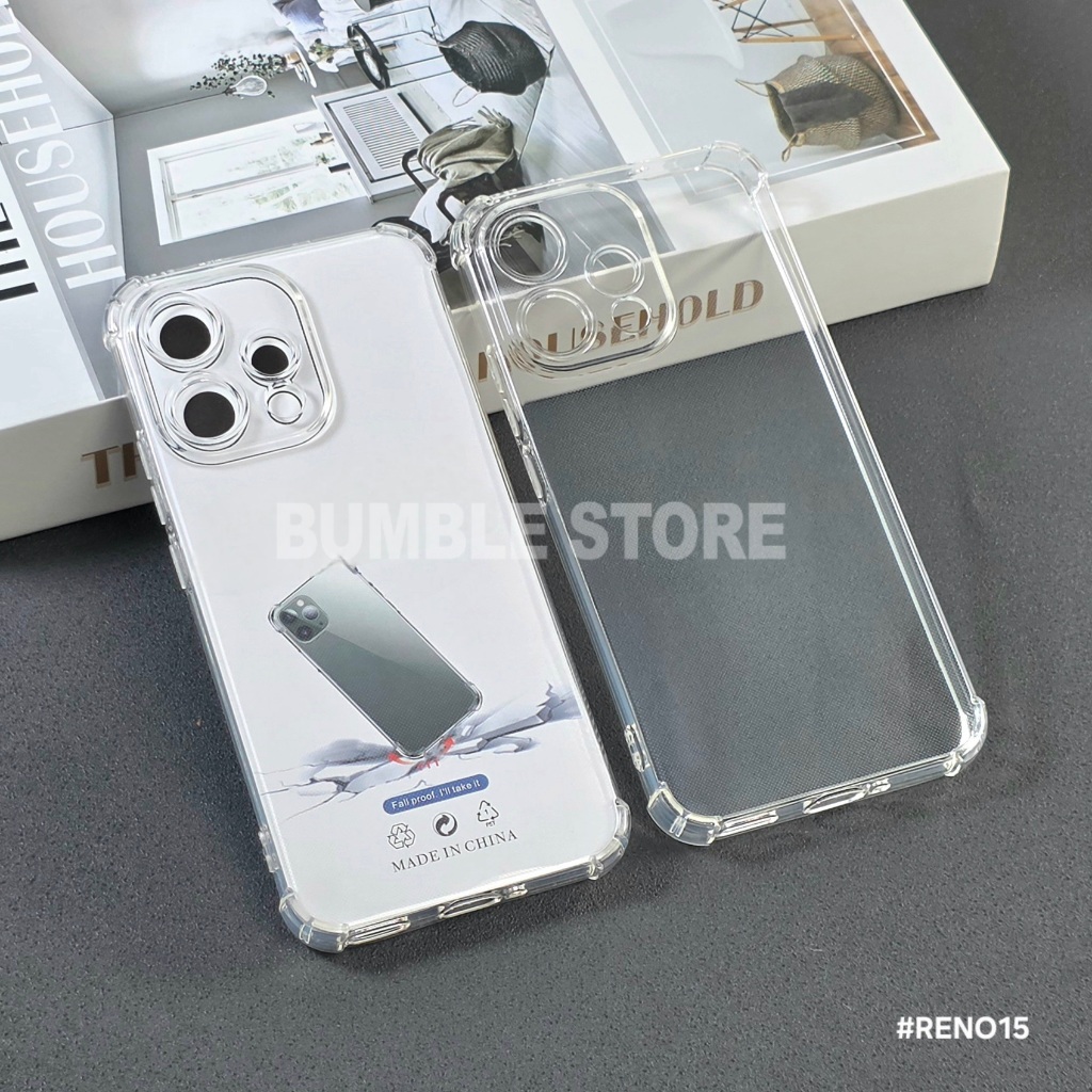 Bumble - Softcase Anticrack tebal Case Oppo Reno 15 5G Oppo Reno 15F
