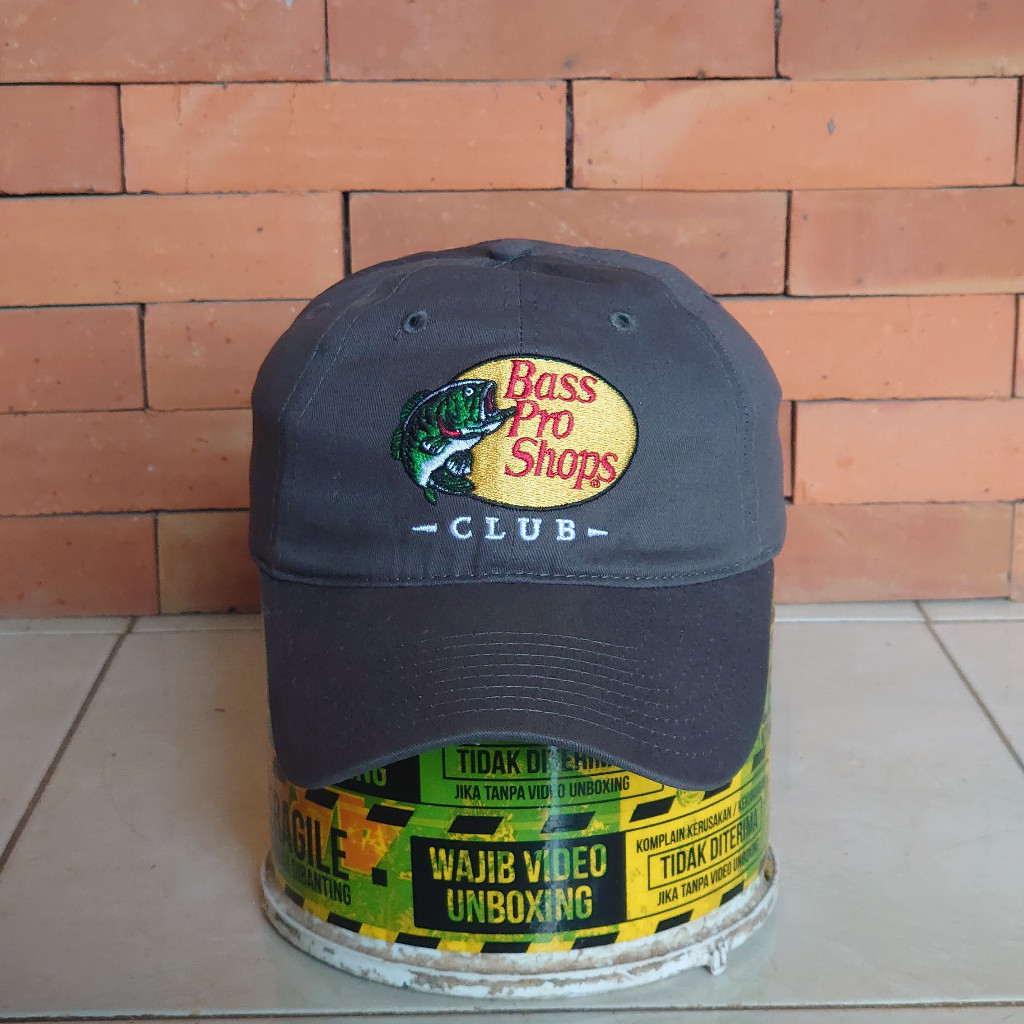 TOPI CAPS BASS PRO SHOPS BORDIR