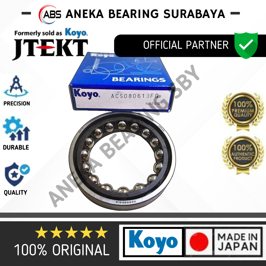 BEARING STIR ACS 080613 KOYO LAHER LAKER STIR PS125 CANTER HDX ACS080613FG
