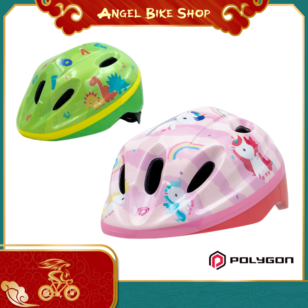 Helm Sepeda Anak Polygon
