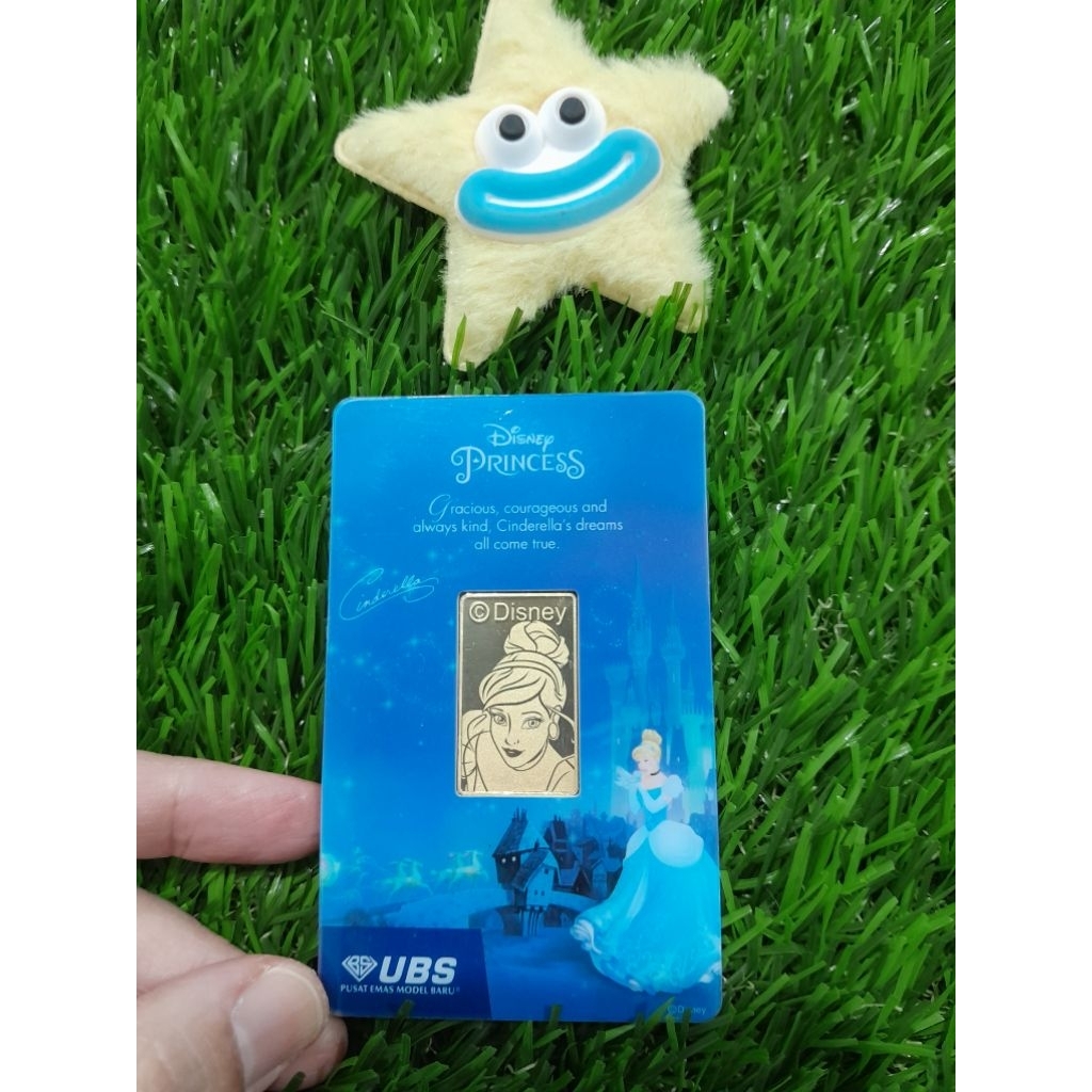 UBS Gold 5 gr disney princess Cinderella