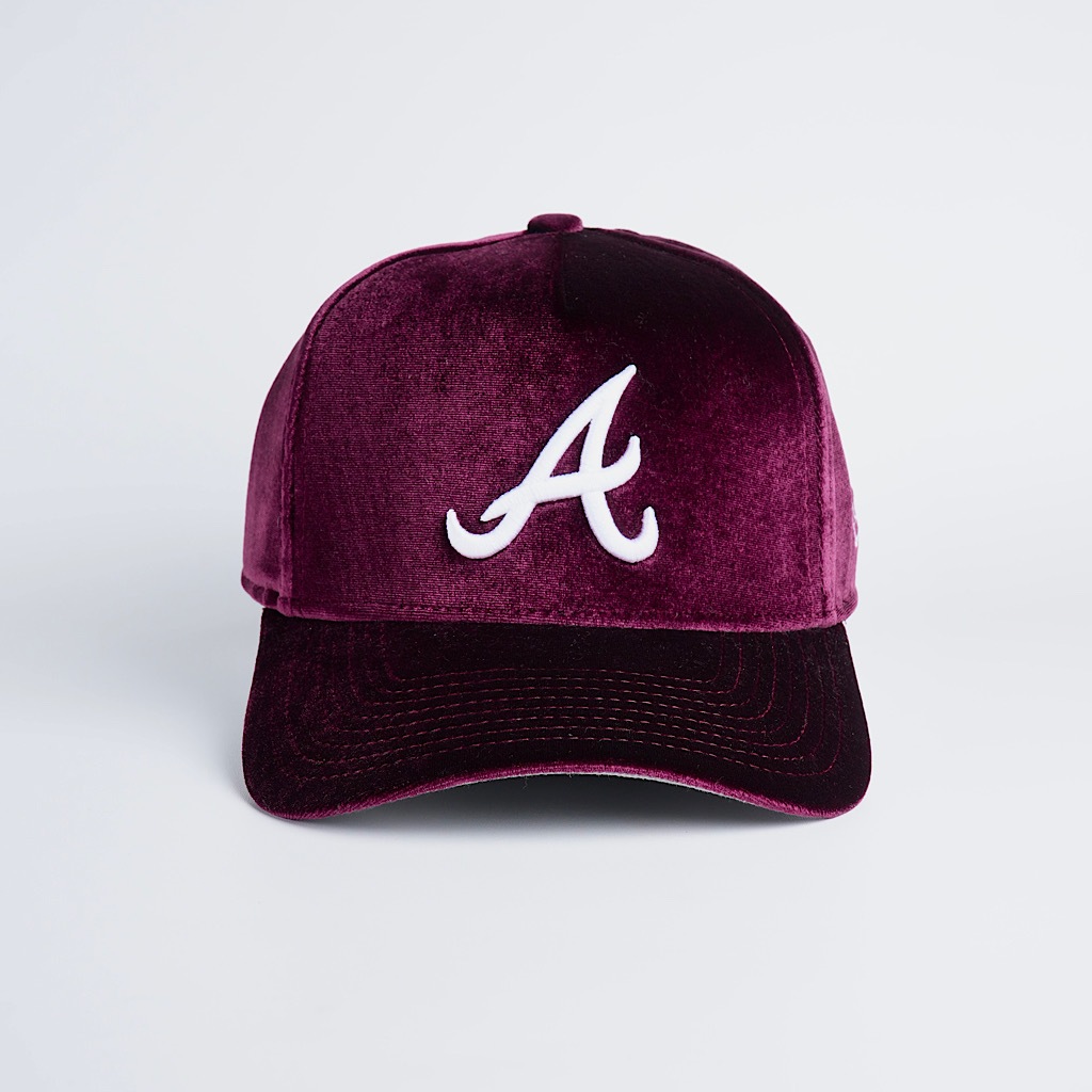 topi new era original atlantaa bravess velvet dreams