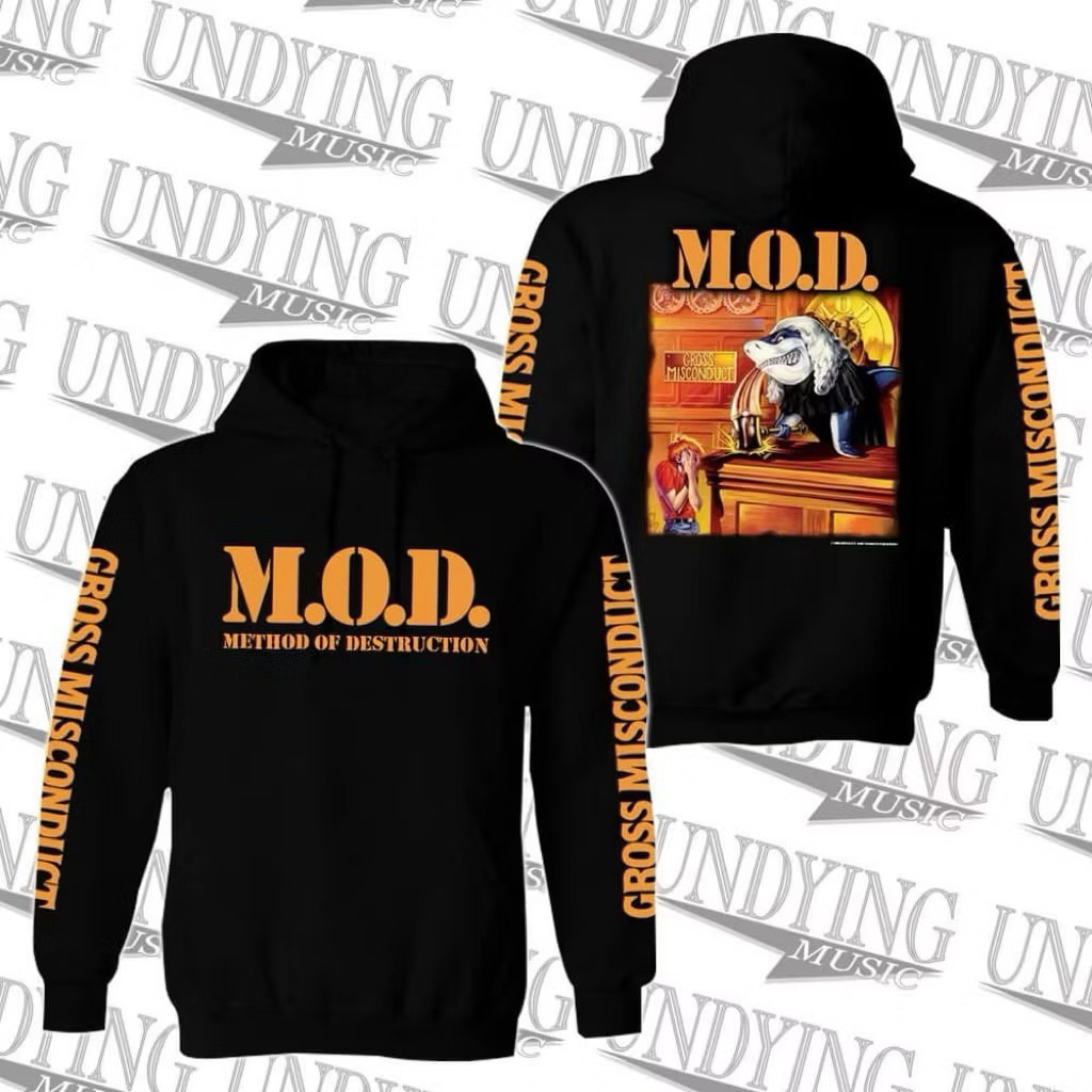 M.O.D. method of destruction - HOODIE ORIGINAL & BERLISENSI RESMI undying music