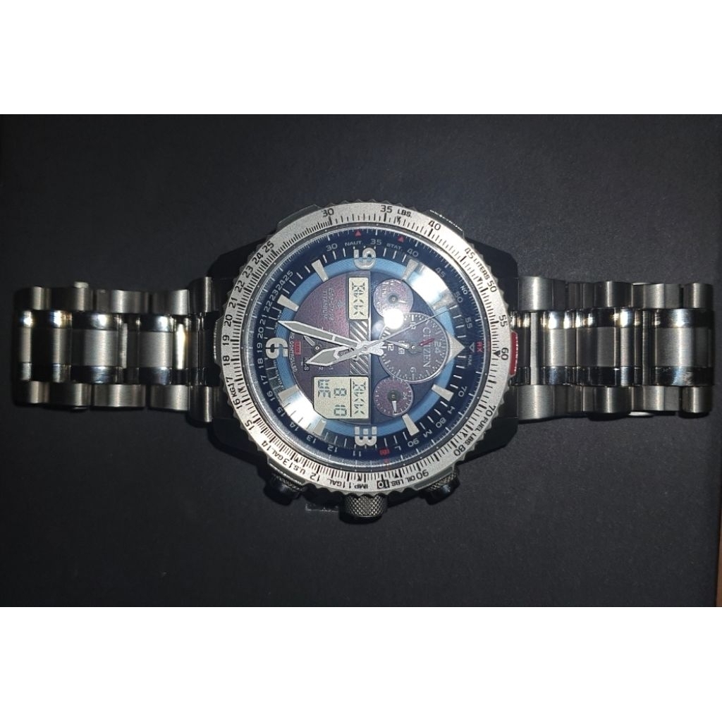jam tangan citizen eco drive super titanium