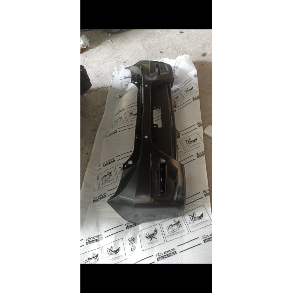 bemper belakang Agya facelift