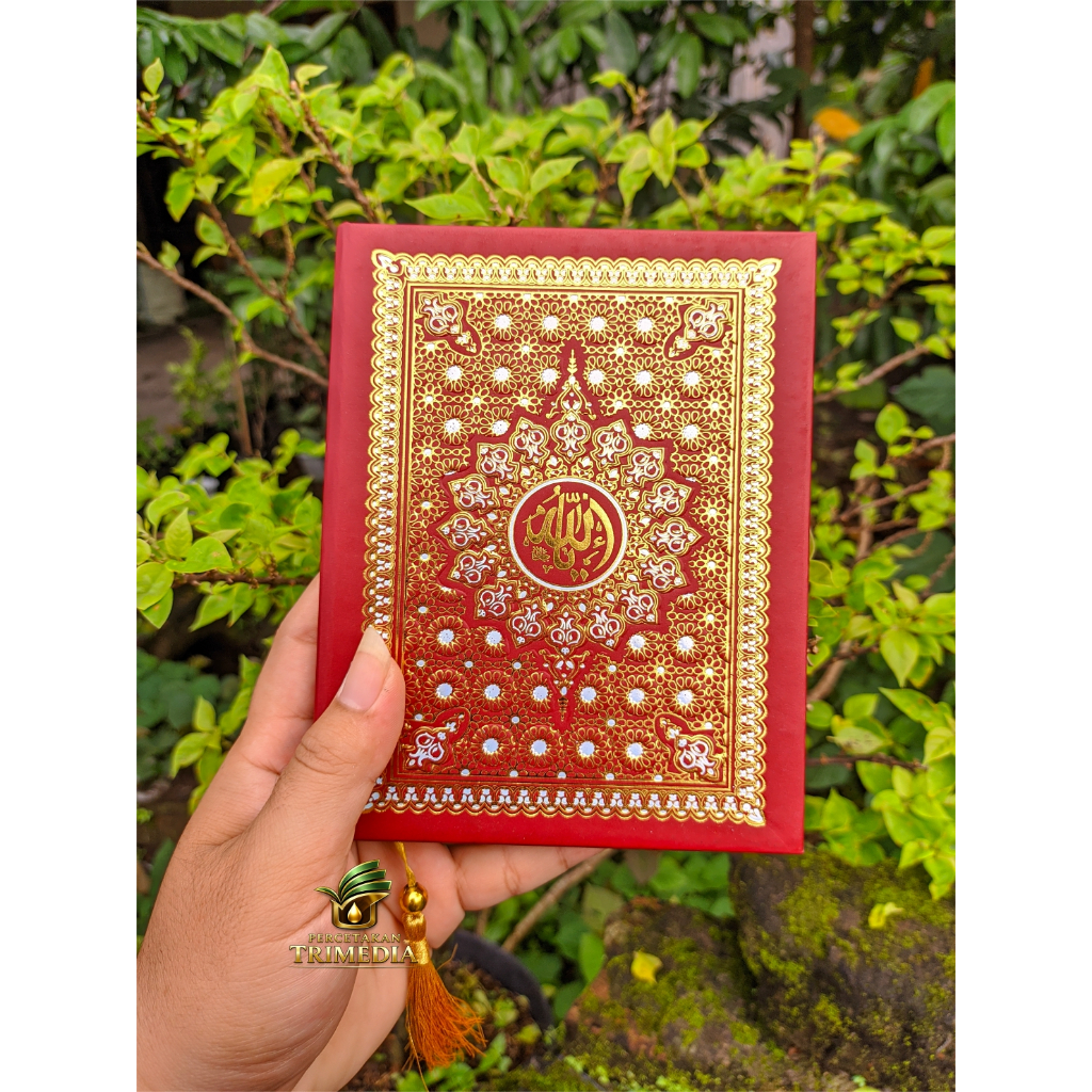 Buku Yasin Tahlil Hardcover emboss satuan / tidak bisa custom foto dan nama almarhum