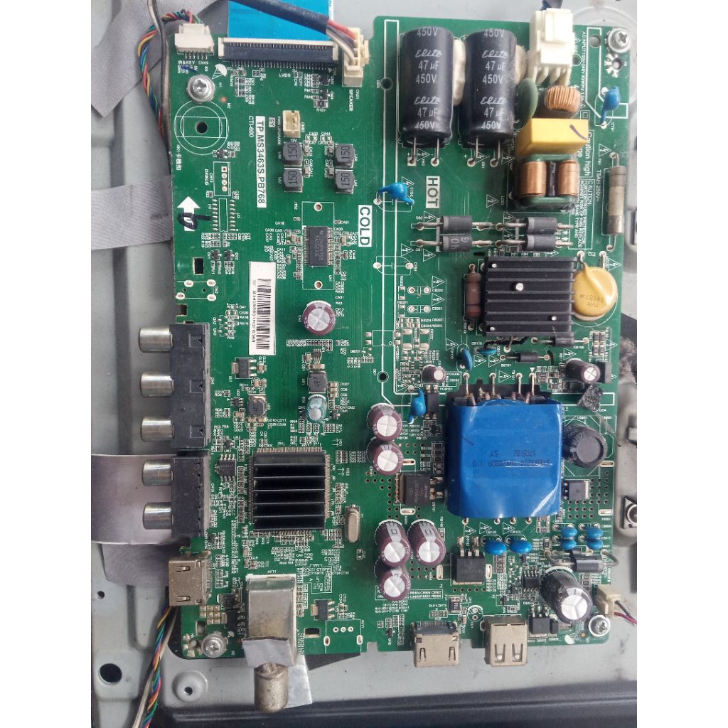 MB MAINBOARD SENSOR TCON TV  LG 32LJ500D 32LK500BPTA