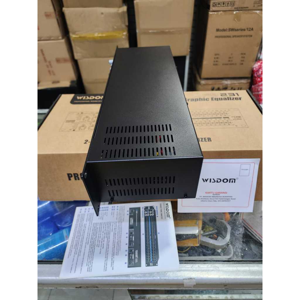 Equalizer Wisdom FB231 2x 31 Band Stereo Graphic